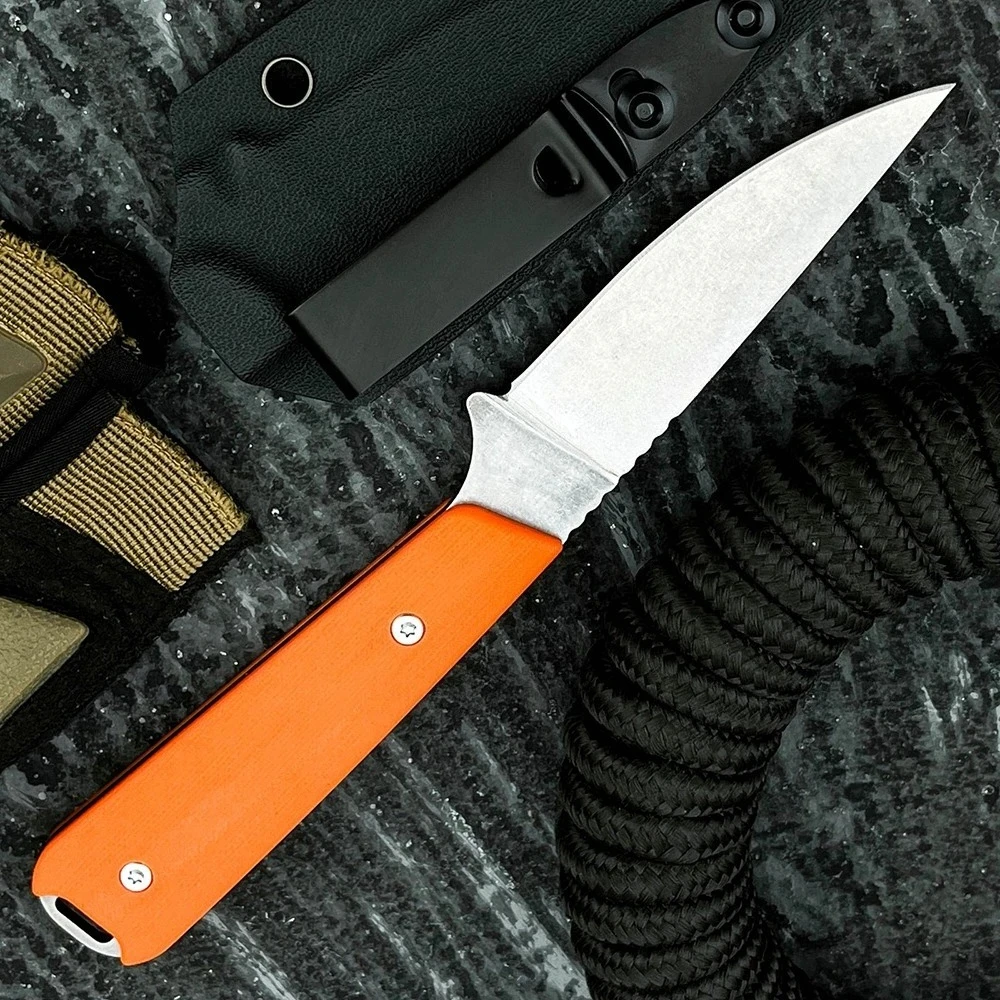 

High Hardness Outdoor Activities EDC Knife Wilderness Mountaineering Multitools G10 Handle Camping Hiking Rock Climbing Knives
