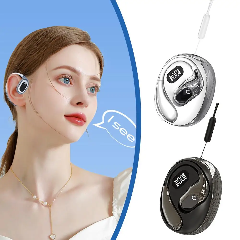 Newly Launched Multi Language Intelligent Translation Voice Bluetooth Translator Broadcast Earphones Earphones With Real-ti F1l9