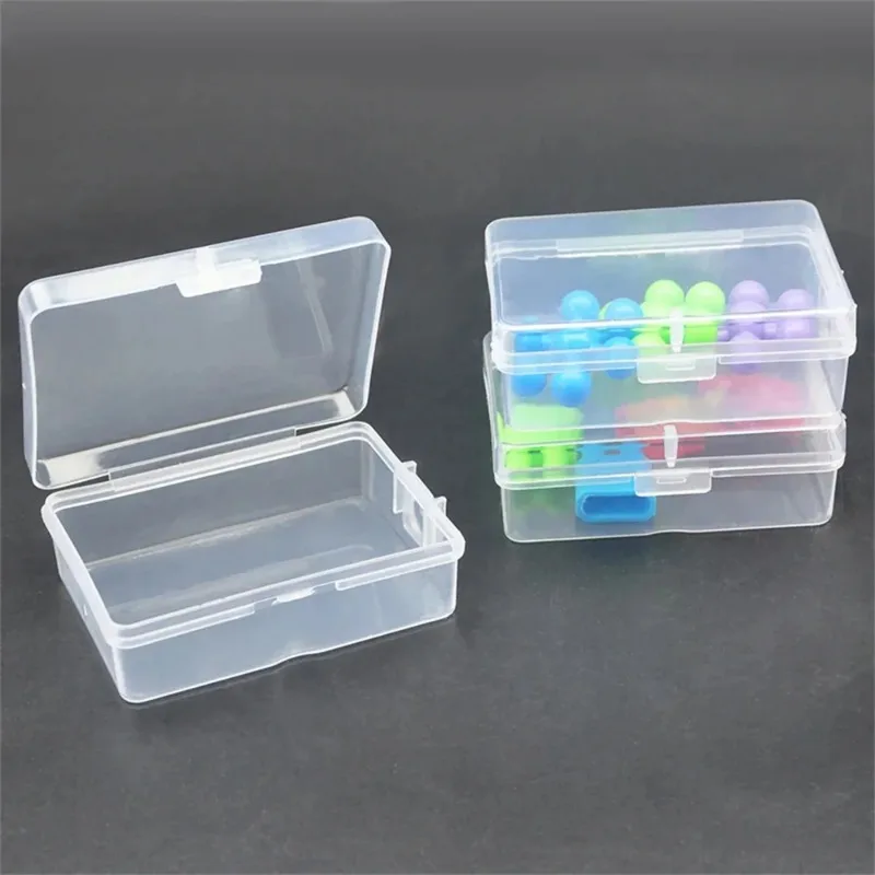 12 Transparent Storage Boxes for Arts and Crafts Parts Small Beads Accessories Storage Boxes