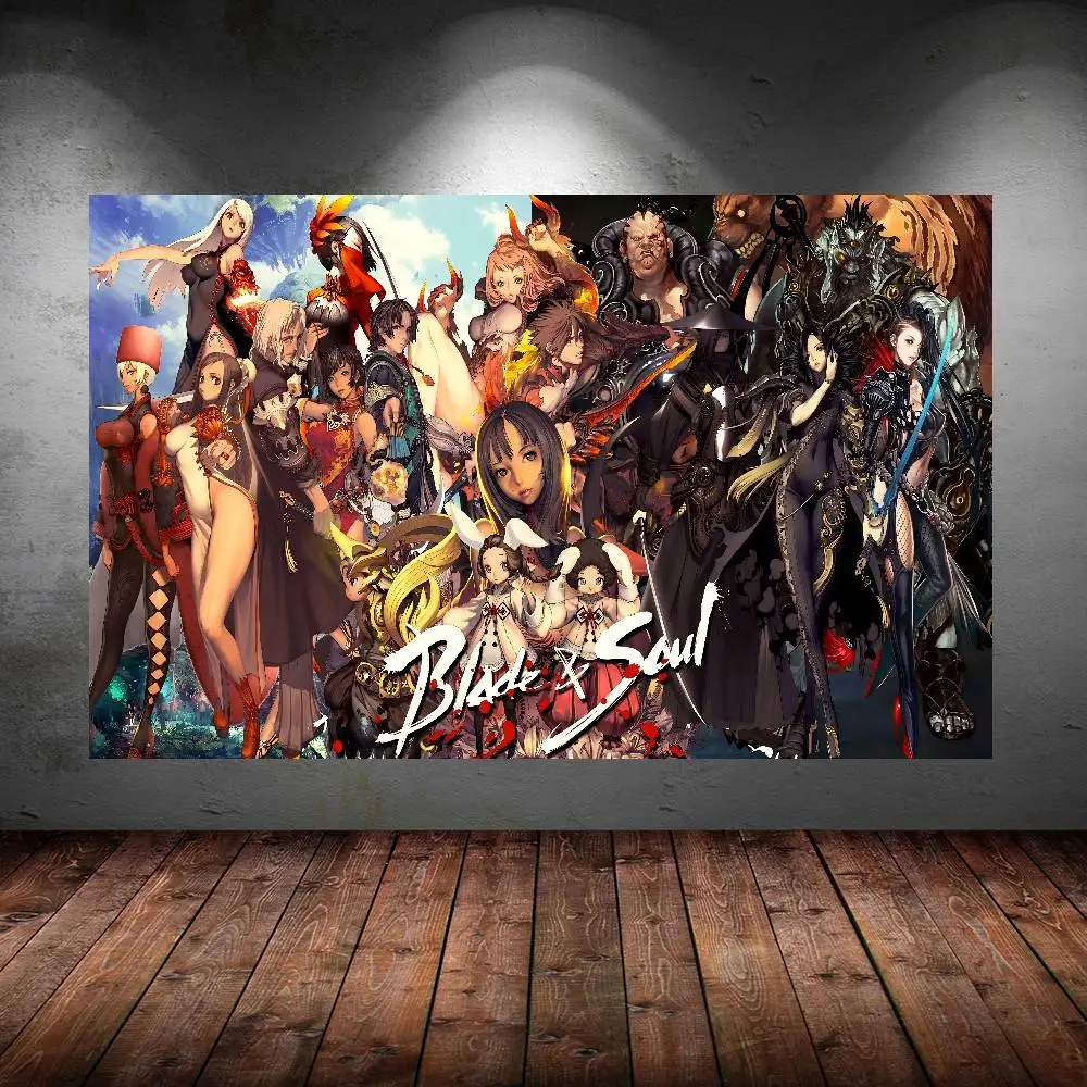 لعبة الرسوم المتحركة B-Blade And Soul، خلفية لافتة عيد ميلاد سعيد لراية عيد الميلاد وديكورات خلفية الحفلات #4