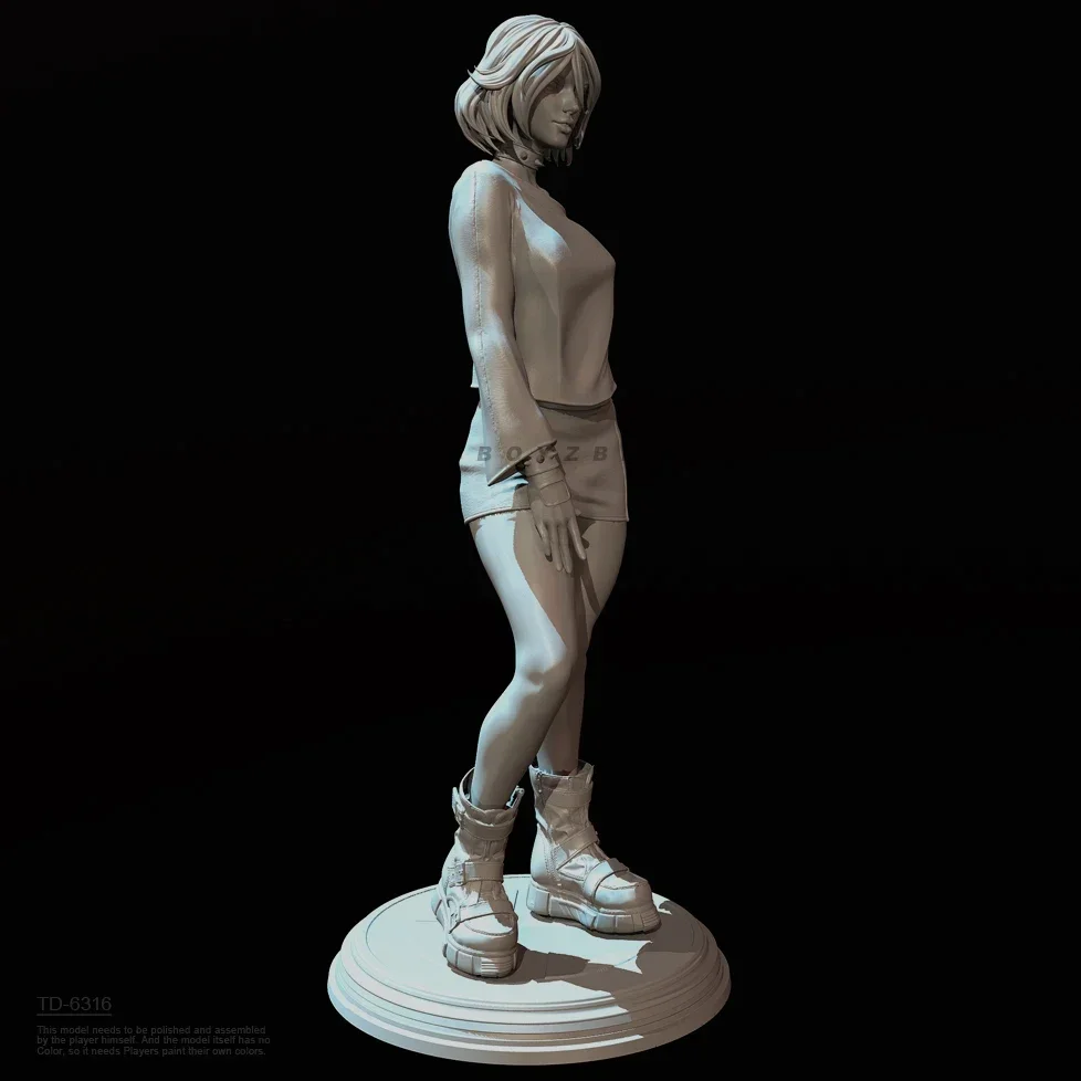 50 มม.75 มม.เรซิ่นชุดรูปความงามไม่มีสีและประกอบ (3Dการพิมพ์) TD-6316/3D