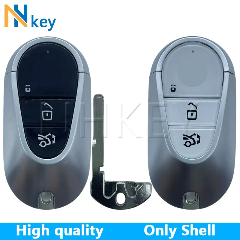 

NHKEY Высокое качество для корпуса ключа дистанционного управления MB, новинка 2022, сменный корпус уровня C260L/S400/S450
