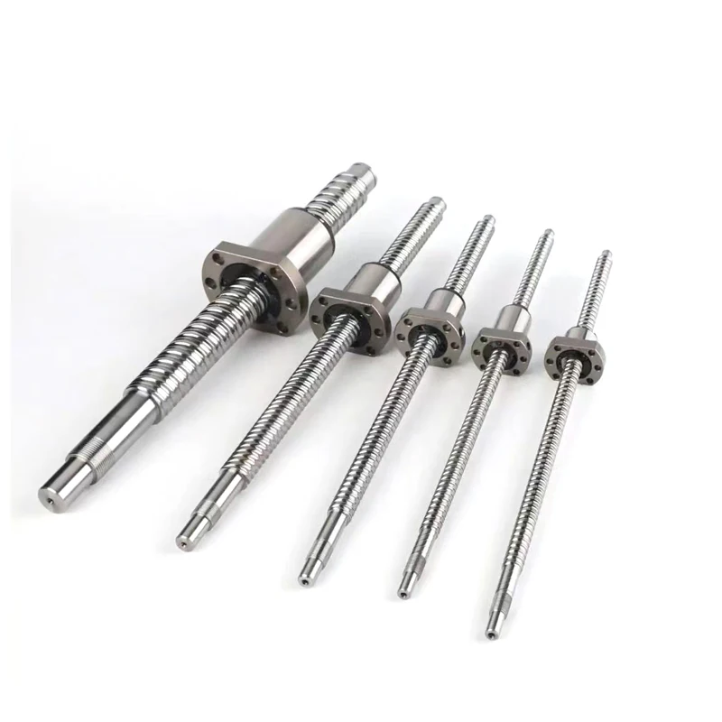 Standard Processing Ball Screw SFU1204 SFS1205 SFS1210 SFU1604 SFU1605 SFU1610 SFS1620 12mm 16mm Customizable Single Nut Screw
