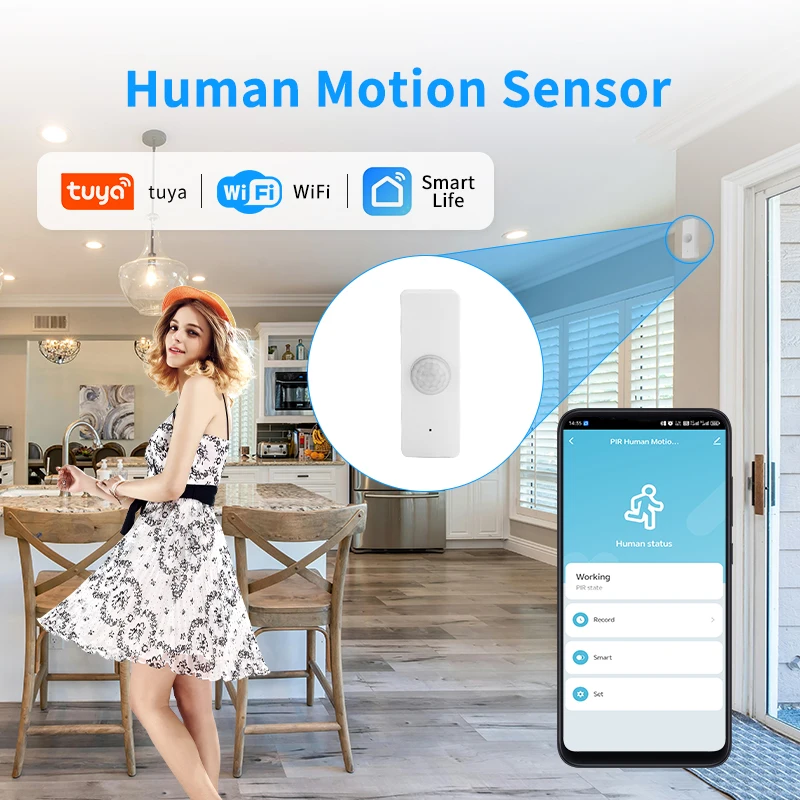 Tuya Wifi Motion Se… - image