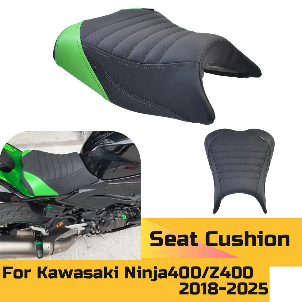 

For Ninga 400 Front Seat Pad For Kawasaki Ninja400 Z400 2018-2026 Driver Seat Cushion Rider Sitting Cover Motorcycle Accessories