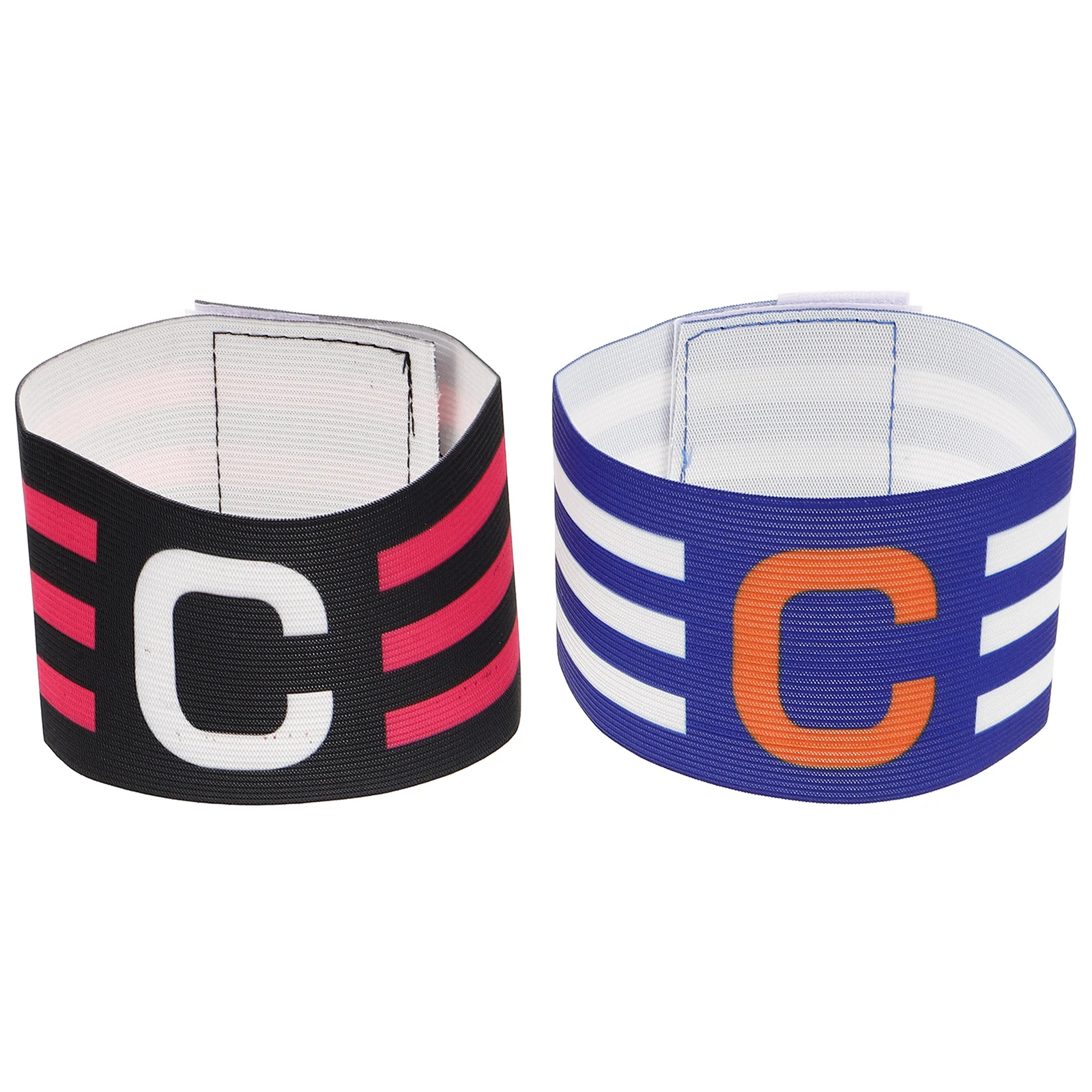 

2pcs Captain Football Comfortable Sports Leader Armband Soccer Match Team Adult Captains Armband Soccer Arm Bands Football