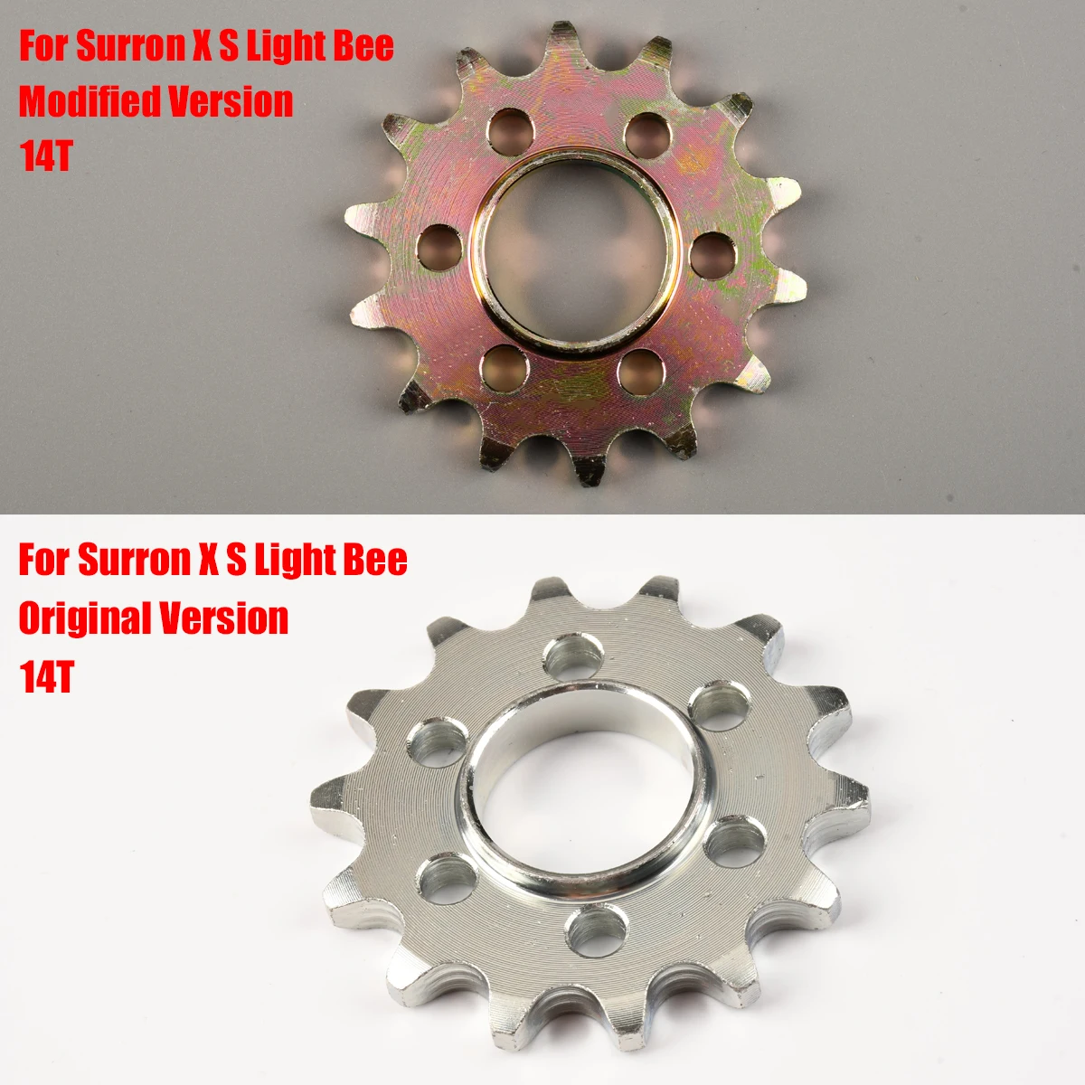 

Electric Motorcycle 14T Front Chain Sprocket For Sur-Ron Sur Ron Surron Light Bee S X Motorcycle Accessories