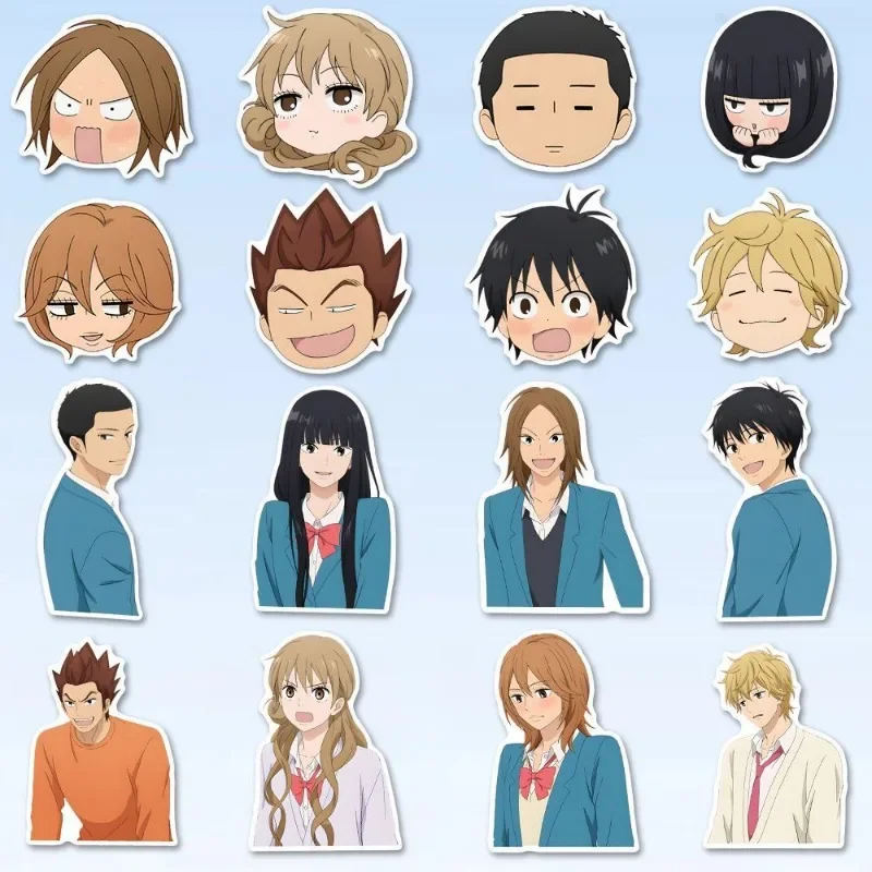 Kimi Ni Todoke Stickers Kuronuma Sawako Kazehaya Shouta Anime Sticker DIY Journal Decor Cute Student Stationery Supplies Gift