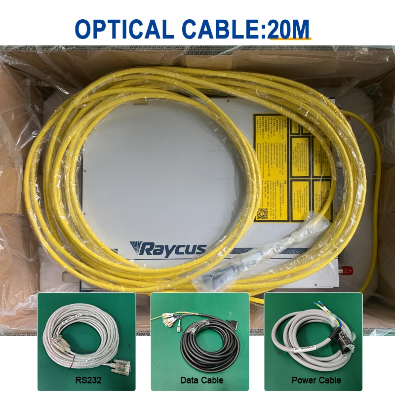 Raycus 6000W Fiber Laser Source Generator for Laser Welding and Cutting Machine