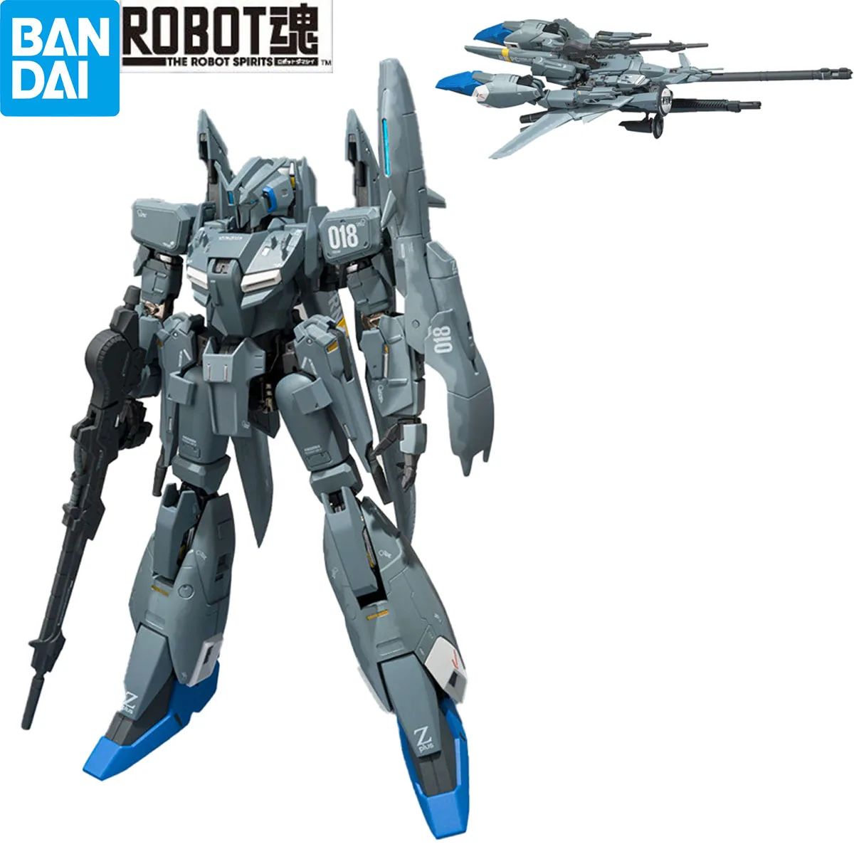 100% Original in Stock Bandai Spirits  Robot Spirits Gundam Sentinel  MSZ-006A1 Zeta Plus A1 Anime Figure Collection Series