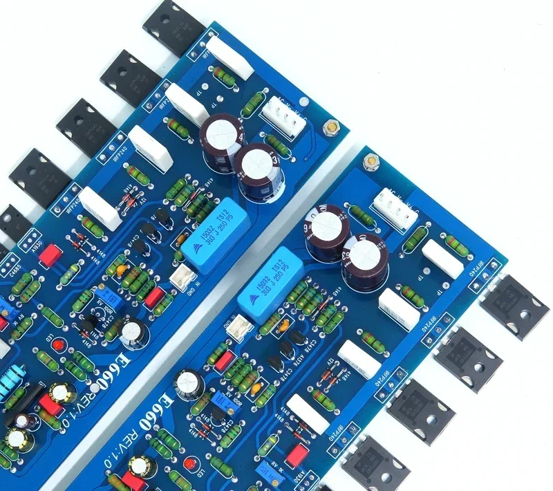 HiFi Fever 350 Вт + 350 Вт 2,0-канальный стерео золотой голос E660 IRF9240 IRF240 FET полевой эффект лампы класса AB плата аудиоусилителя