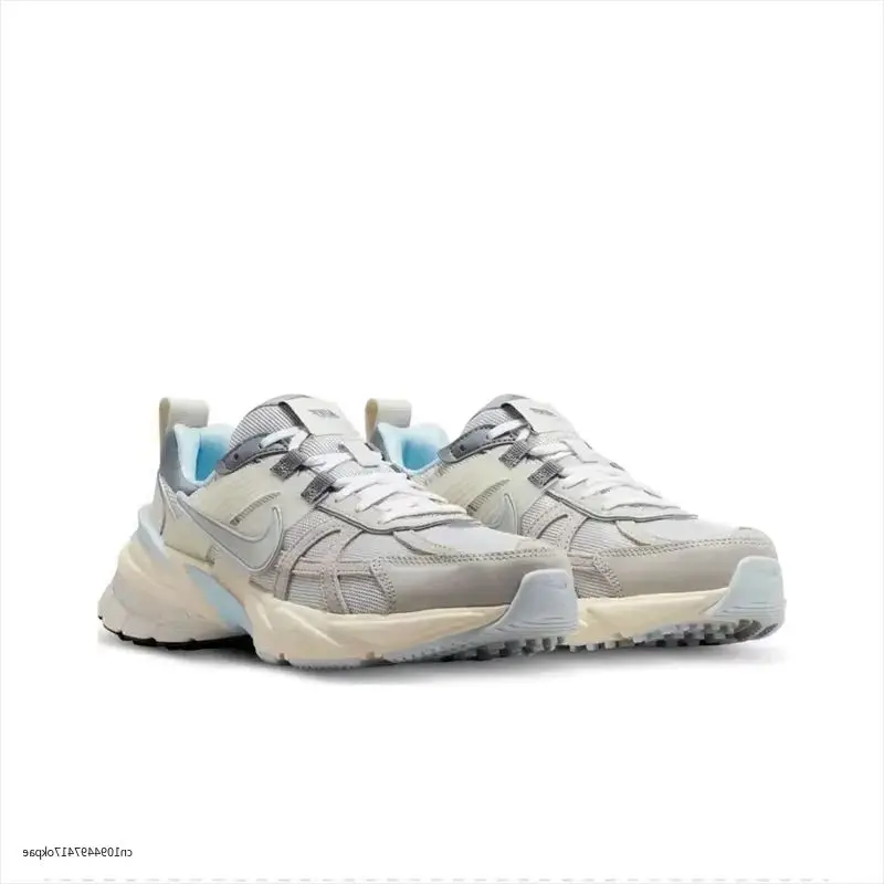 

Nike V2K Run Beige Blue Fashion Breathable Non-slip Men and Women's Running Shoes Unisex Casual Sneakers FZ3596-072