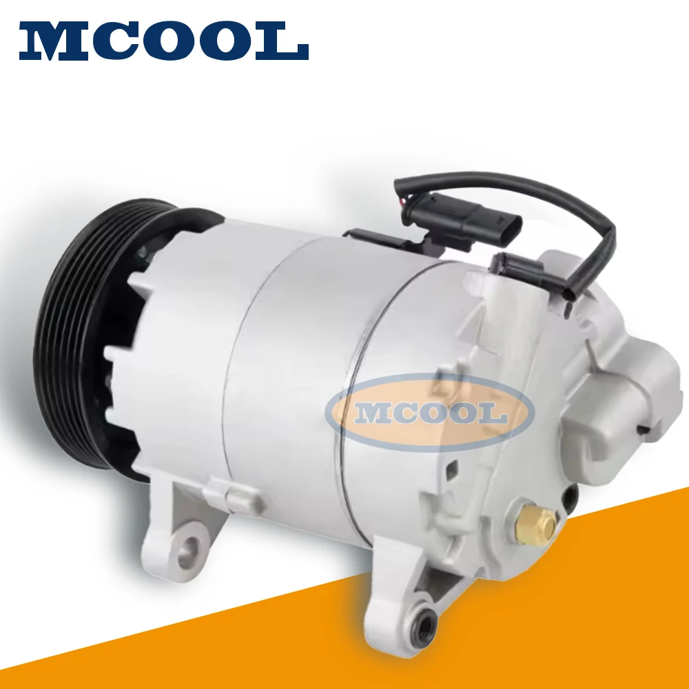 A/C AC Compressor with Clutch for BMW 340i 430i 440i X1 1.5L 1.6L 2.0L 3.0L 64525A3F1D1 64525A5C713 64529362491 6 Grooves