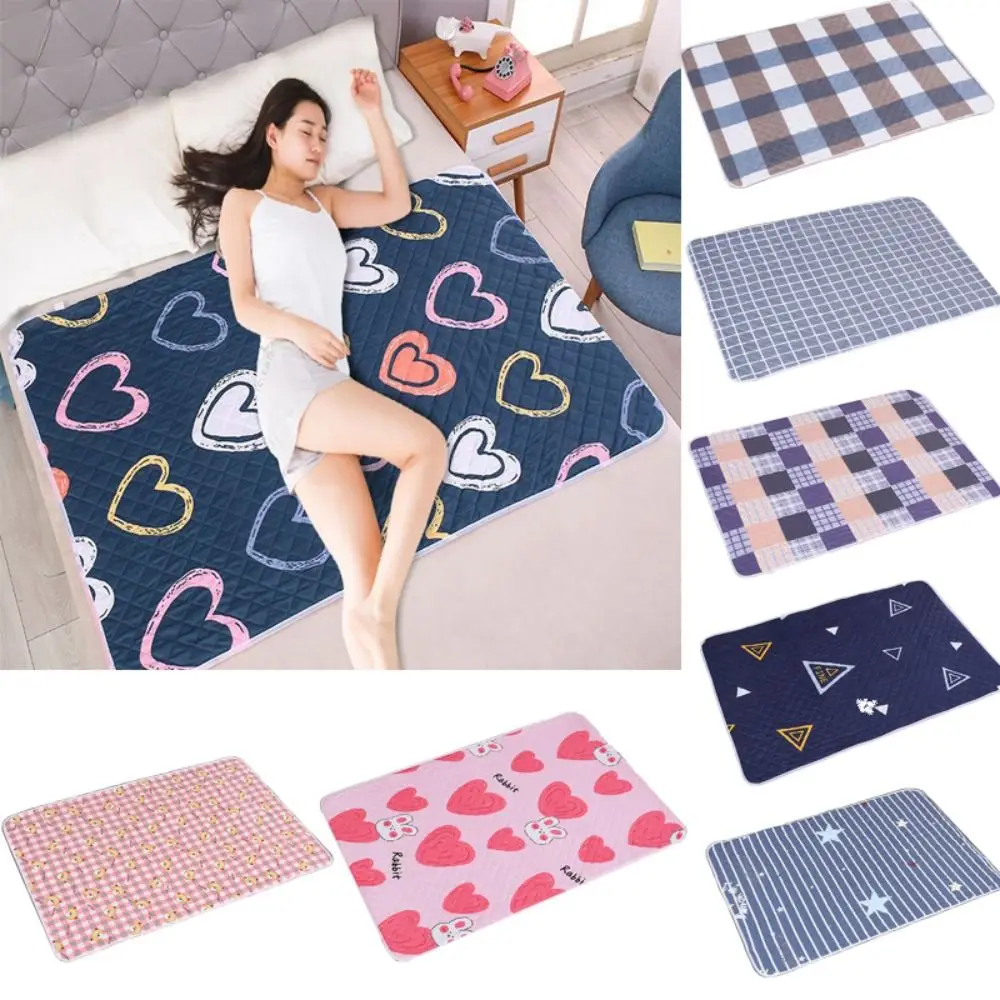 Washable Underpads Baby Sleeping Underpads Bed Wetting Incontinence Cover Menstruation Pad Patient Mats for Adults Kids Elderly