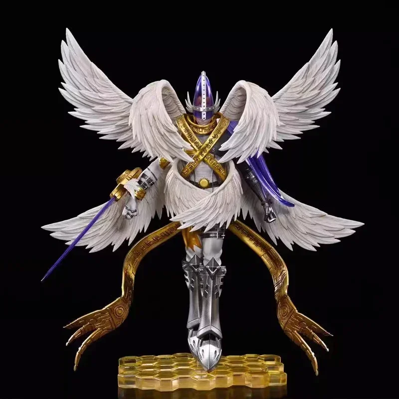 Digimon Adventure Figure Anime  Holy Angemon Figurine Peripherals Gk Figures Collectible Statue Model Toys Gk Figures Gifts