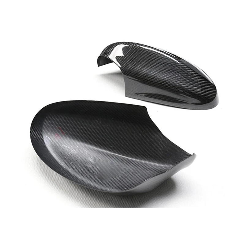 2005 2006 2007 2008 Add On/ Replacement Type For BMW 3 Series E90 E91 Gloss Black Dry Real Carbon Fiber Mirror Cover