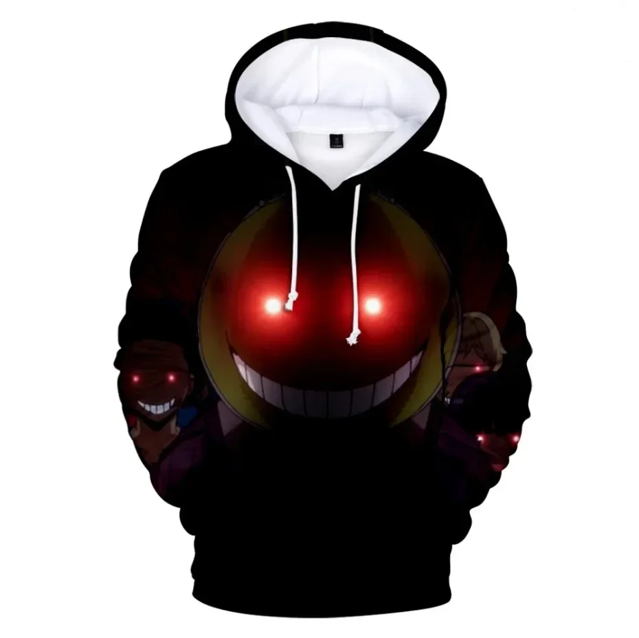 Assassination Classroom Hoodies Koro Sensei 3D Hoodie Boy Girls Cute Pullover Anime Kids Sweatshirts Autumn Comfortable Sweater