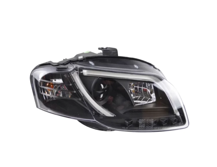 For Upgrade to LED daytime running light headlamp headlight plug and play for audi A4 B7 head lamp head light 2005-2008