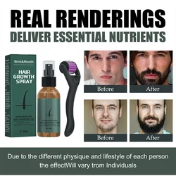 Beard Growth Serum Spray Roller Beard Quickly Essence Mist Oil Moisturizing Booster Thickening Liquid Care For Men Hot Sale