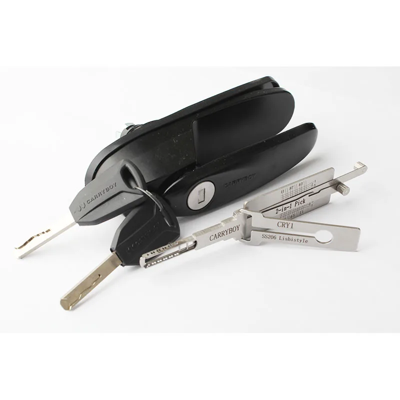 

LISHI Tools LISHISTYLE SS206 CYR1 CARRYBOY ock 2 in 1 Civil House ock Opener ock Pick Set Locksmith Tools
