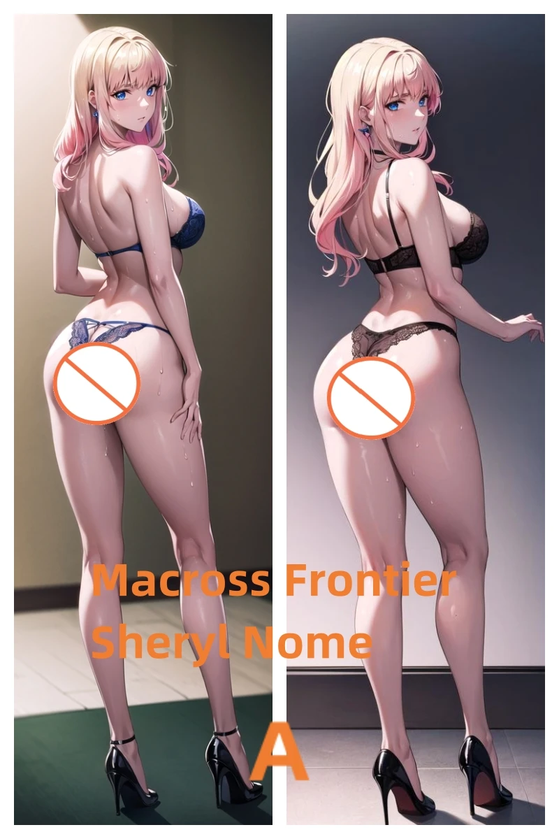 Dakimakura Anime Pillow Case Macross Frontier Sheryl Nome Double-sided Print Of Life-size Body Pillowcase Gift Can be Customized