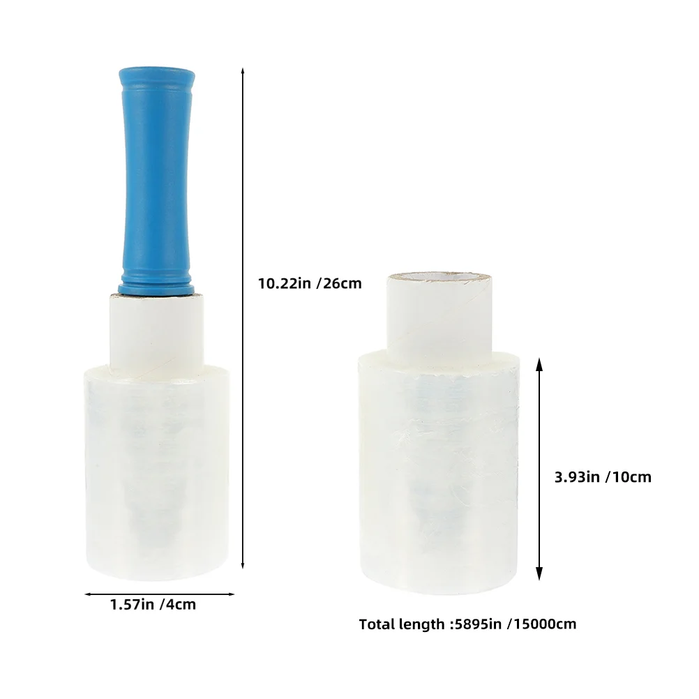 Stretchfoliengriff, mattes Klebeband, Zellophanfolie, durchsichtige, bewegliche Kunststoffverpackung, Schrumpfung