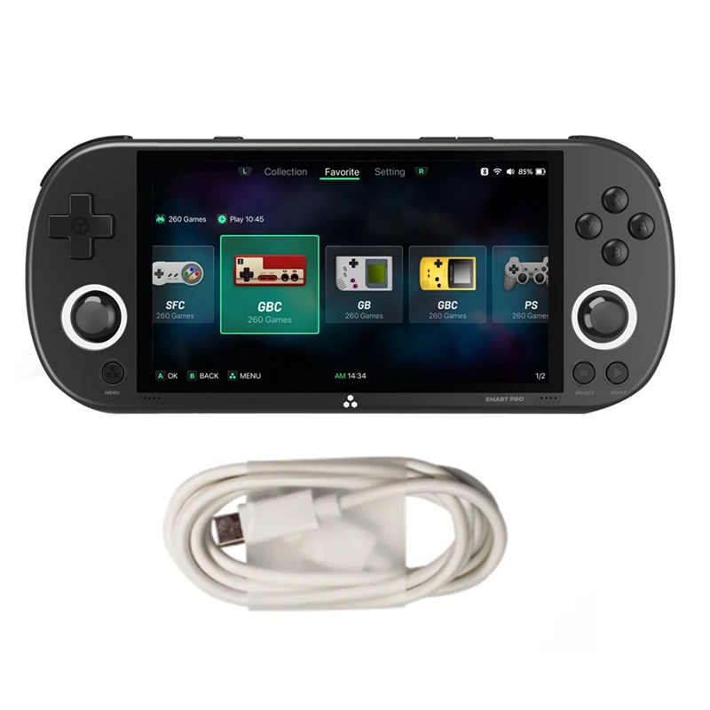 

New For Trimui Smart Pro Game Console 128GB 12000 Games Linux Retro Video Game Console Supports Multiple Emulators A