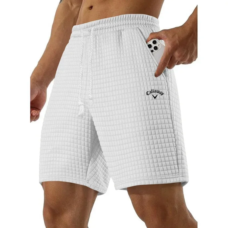 Men's new summer sports five-point casual shorts outdoor breathable men's loose shorts basketball running plus size shorts