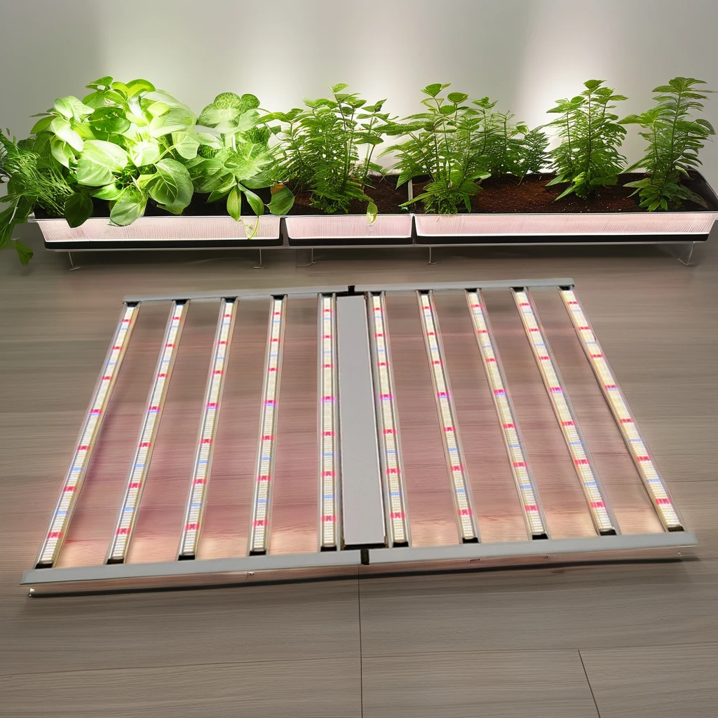 

LEDILAND Professional Indoor Plant Lamps Full Spectrum LED Grow Light with UV IR Control Bloom Application Aluminum Body IP65