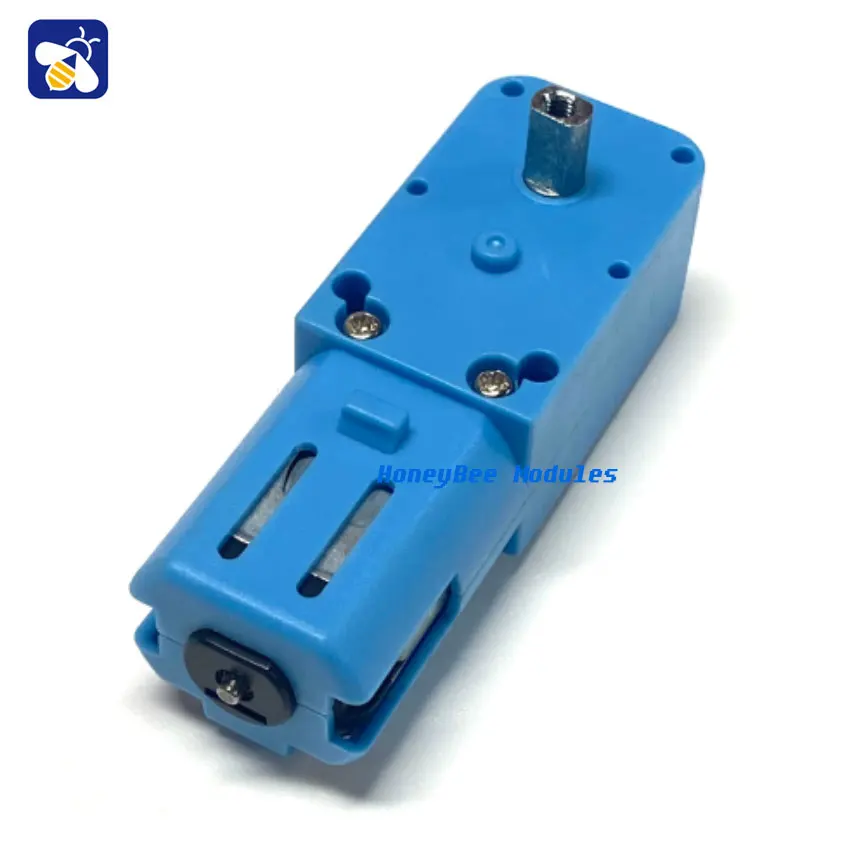 TT motor single shaft finished 1:90 blue for metal geared robot smart car gear motor