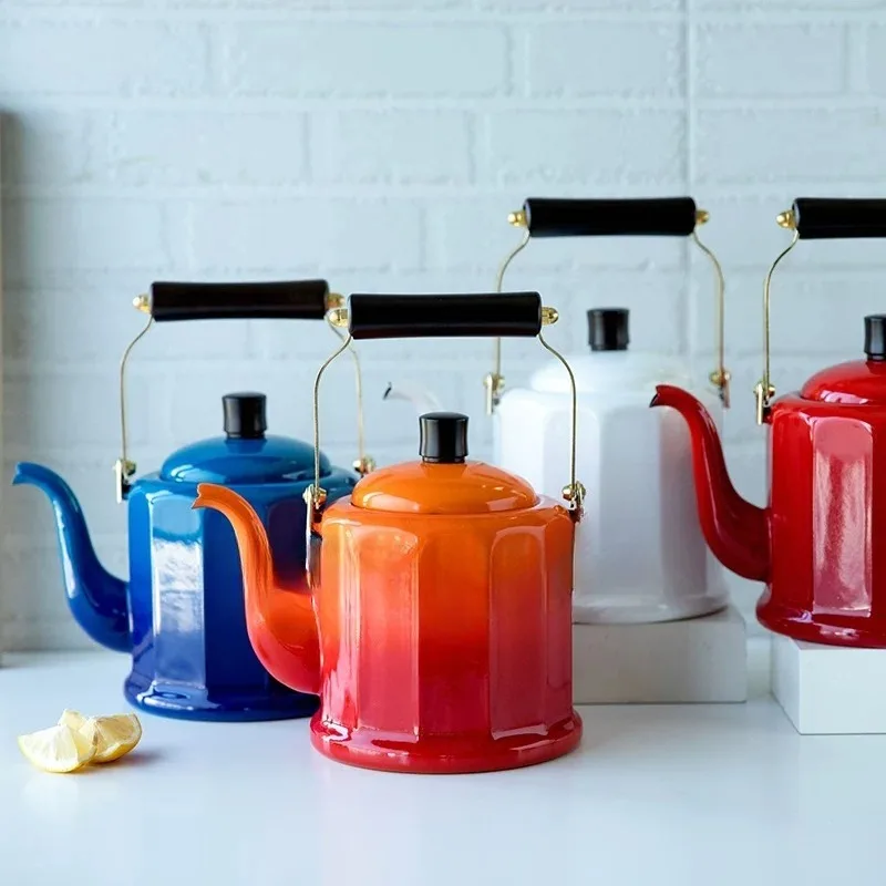 Enamel enamel, kettle, teapot