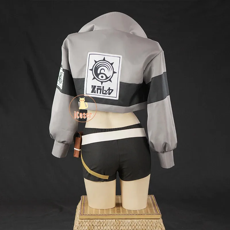 أزياء iCoser أنيمي Gachiakuta Riyo Reaper التأثيرية أزياء موحدة المختنق أكوتا المنظفات حفلة الهالوين للنساء والفتيات دعائم الكرنفال