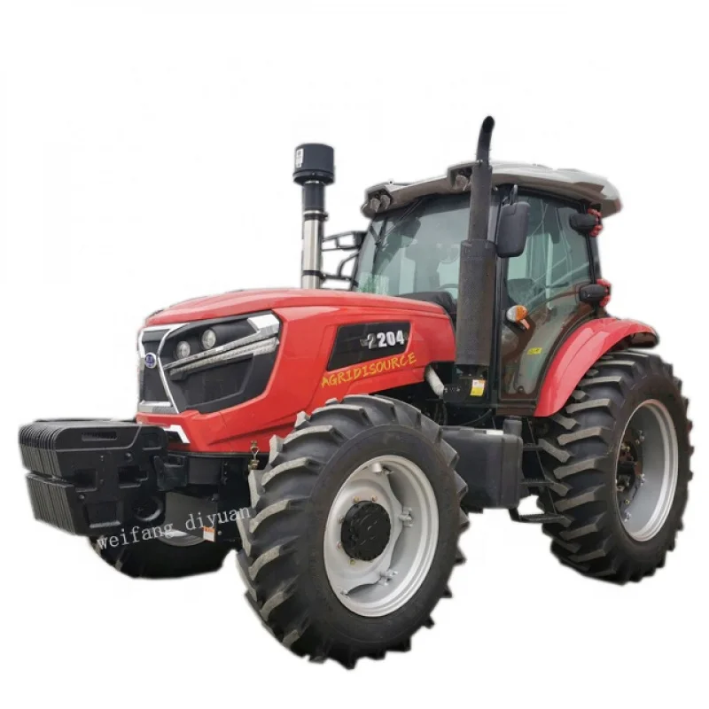 New product：DIYUAN  New Hot Items 70HP Farm Tractor Farmlead Four Wheel Tractor and Farm Equipment Good Price Shadong in China 4