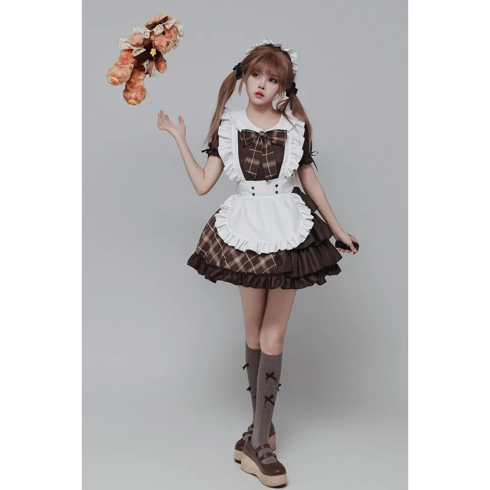 

Detective Love Song Maid Clothes Plus Size Maid Detective Clothes COSPLAY Performance Live Streaming Host Clothes