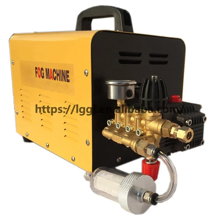 

4L Industrial Commercial Restaurant Cooling Cold Fog Machine High Pressure Outdoor Misting Fog Machine Water Misting Pump