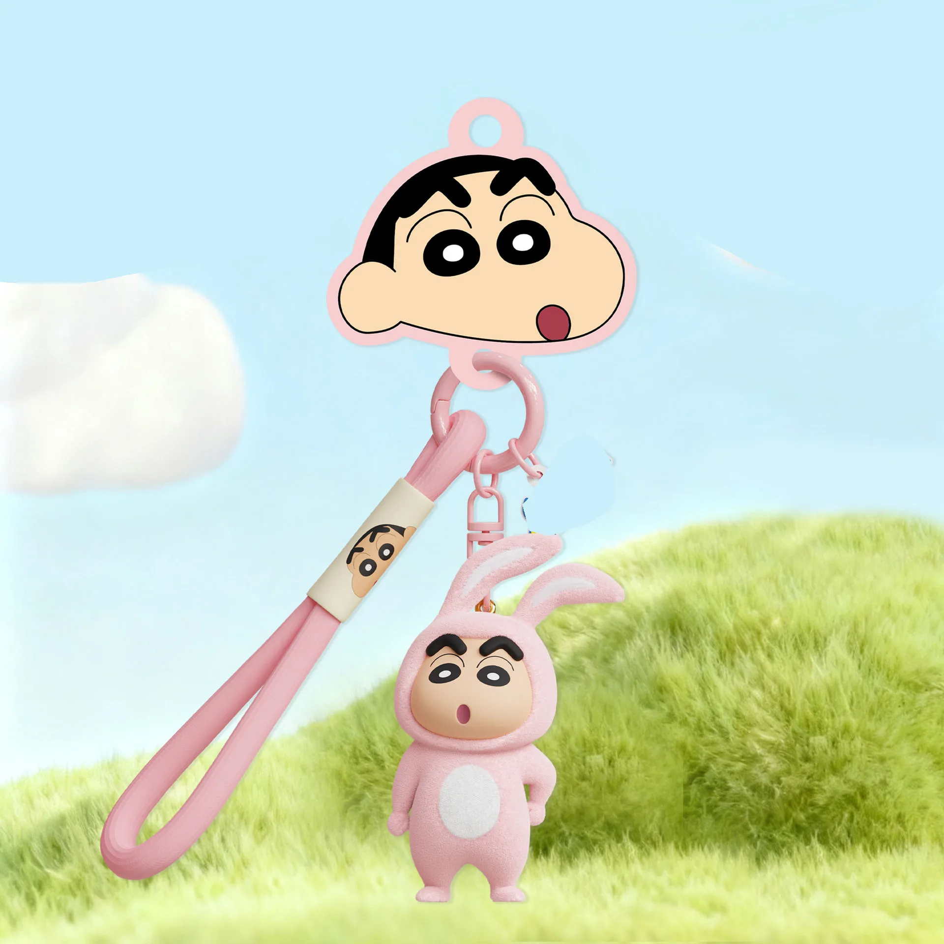 1PCSCute الحيوان قلادة مفتاح سلسلة لطيف قلادة زوجين قلادة الإبداع