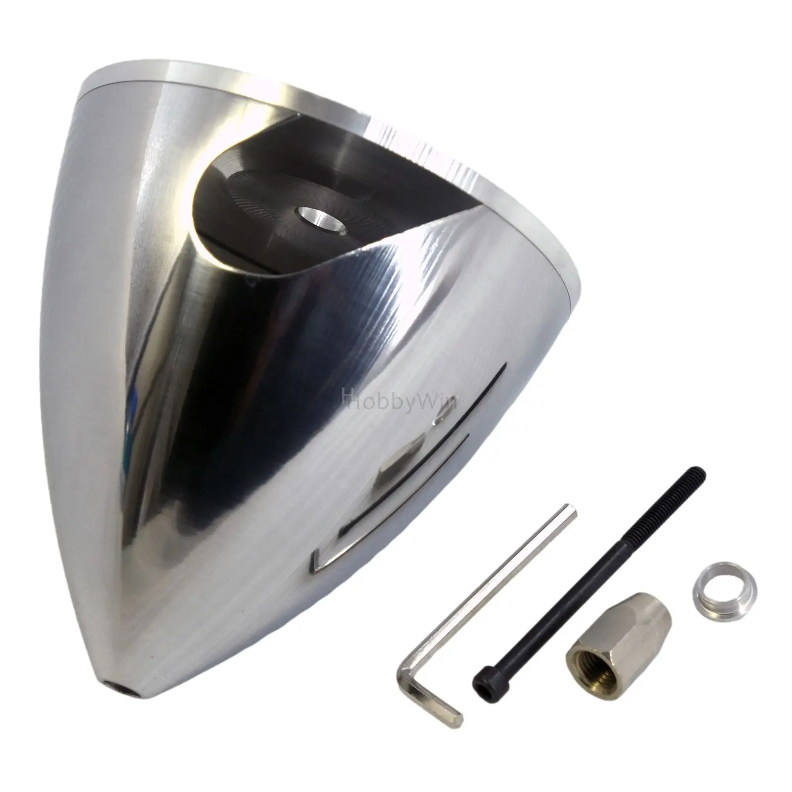 Spinner en alliage 4 pouces/102mm pour moteur à essence à arbre de 10mm, avion RC Sporter Trainer Warbird