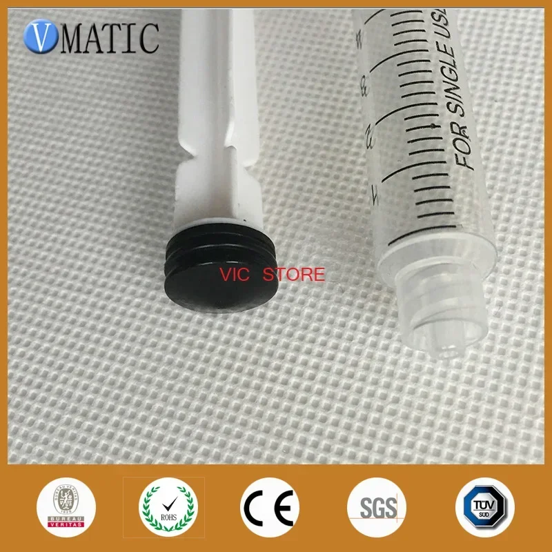 Free Shipping Non Sterilized 10ml/10cc Luer Lock Dispensing Plastic Manual Syringes