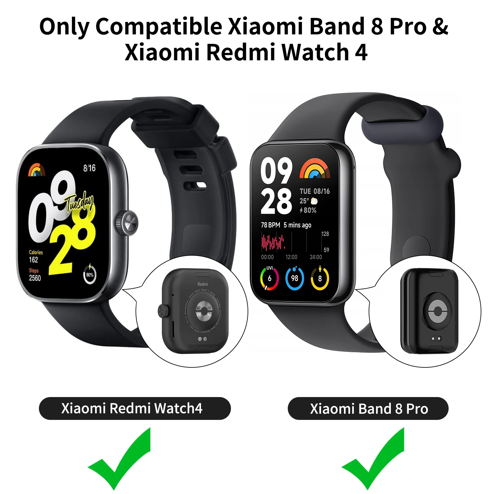 Ремешок силиконовый для Xiaomi Mi Band 8 pro, сменный спортивный браслет для Redmi Watch 4, оригинальные аксессуары