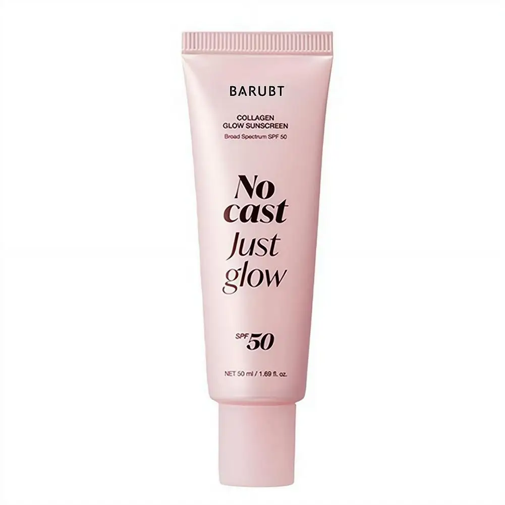 Protector Solar Blanqueador con Colágeno, Protección UV, Prebase de Maquillaje No Grasa, Bloqueador Solar, Cremas Hidratantes Reafirmantes para Manos y Piel