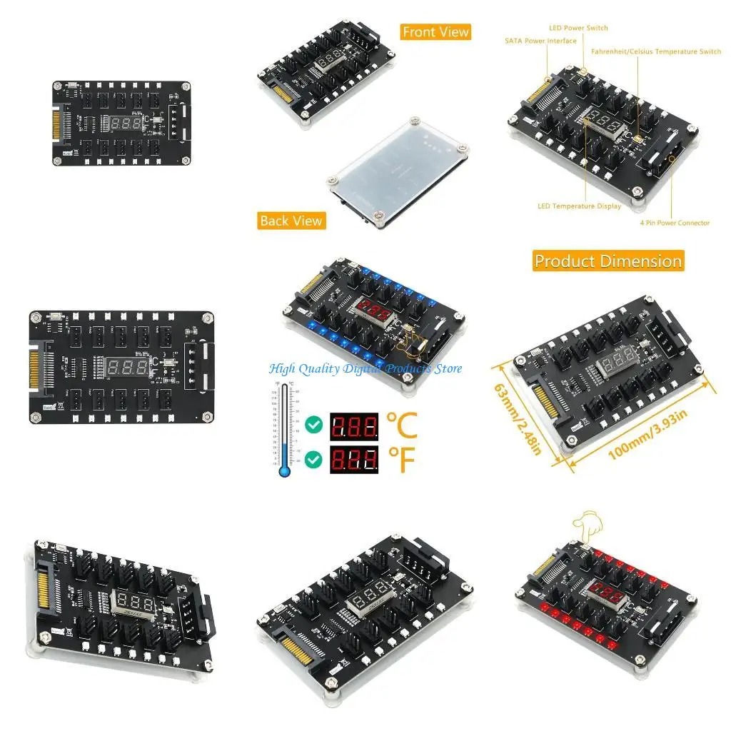 

Кабель питания вентилятора U2JE Pwm.