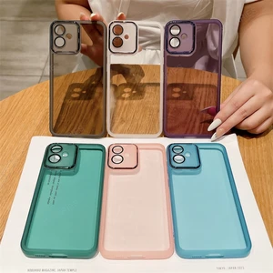 Untuk Motorola Moto G54 5G G34 G24 G14 G85 G60 G32 Tepi 40 Neo 50 Fusion Pro Casing Silikon Bening Penutup Pelindung Kamera G 54 85 60 8 penjualan terbaik motorola moto g72 - №