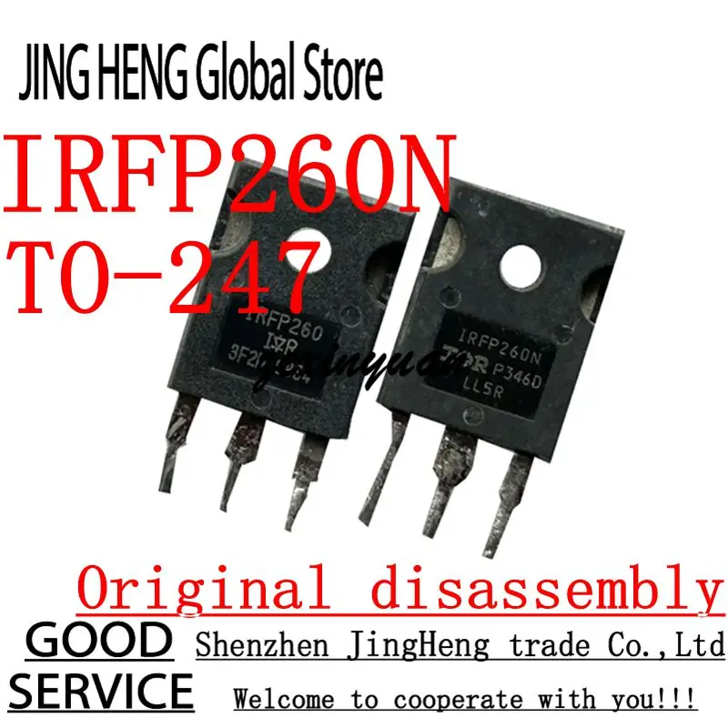 10 buah IRFP260N TO-247 pembongkaran asli