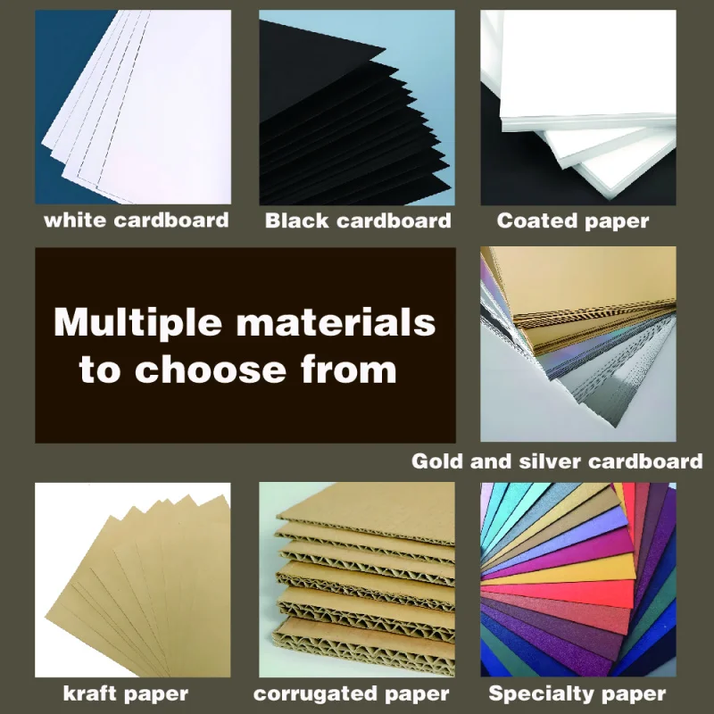 Cajón personalizable de 24 Uds., fábrica de regalos, calendario de Chocolate de Ramadán, caja de Adviento, relieve de cartón reciclado