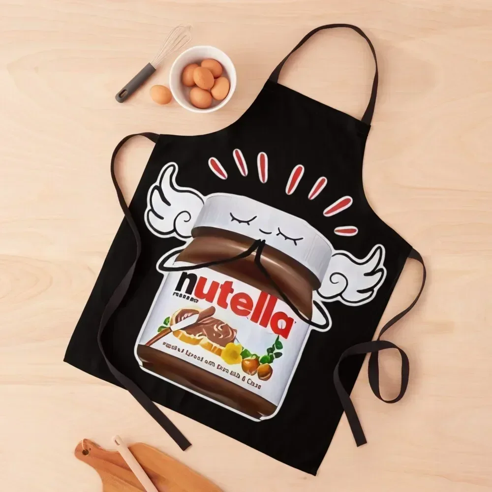 

Funny Nutella Apron barber men manicurist Chef jacket men kitchen jacket woman Apron
