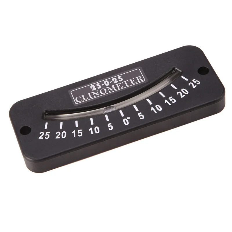 25-0-25 Inclinometer Mini Protractor Inclinometer Angle Measuring Instrument Tilt Gauge Slope