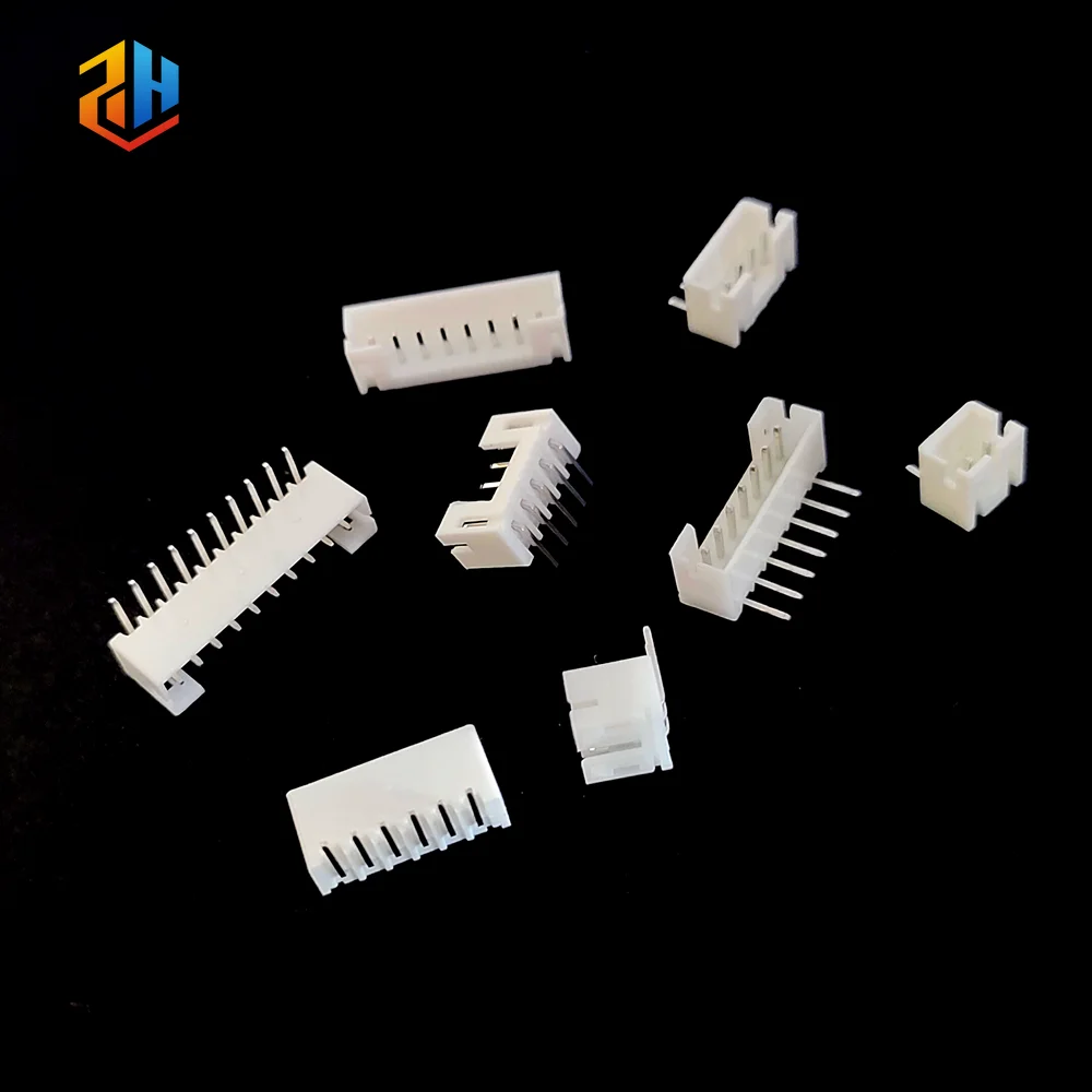5Sets JST XH/ZH/PH Connector Kit - 1.25/1.5/2.0/2.54mm Pitch 2-12Pin Male-Female Plug with Wire Cable