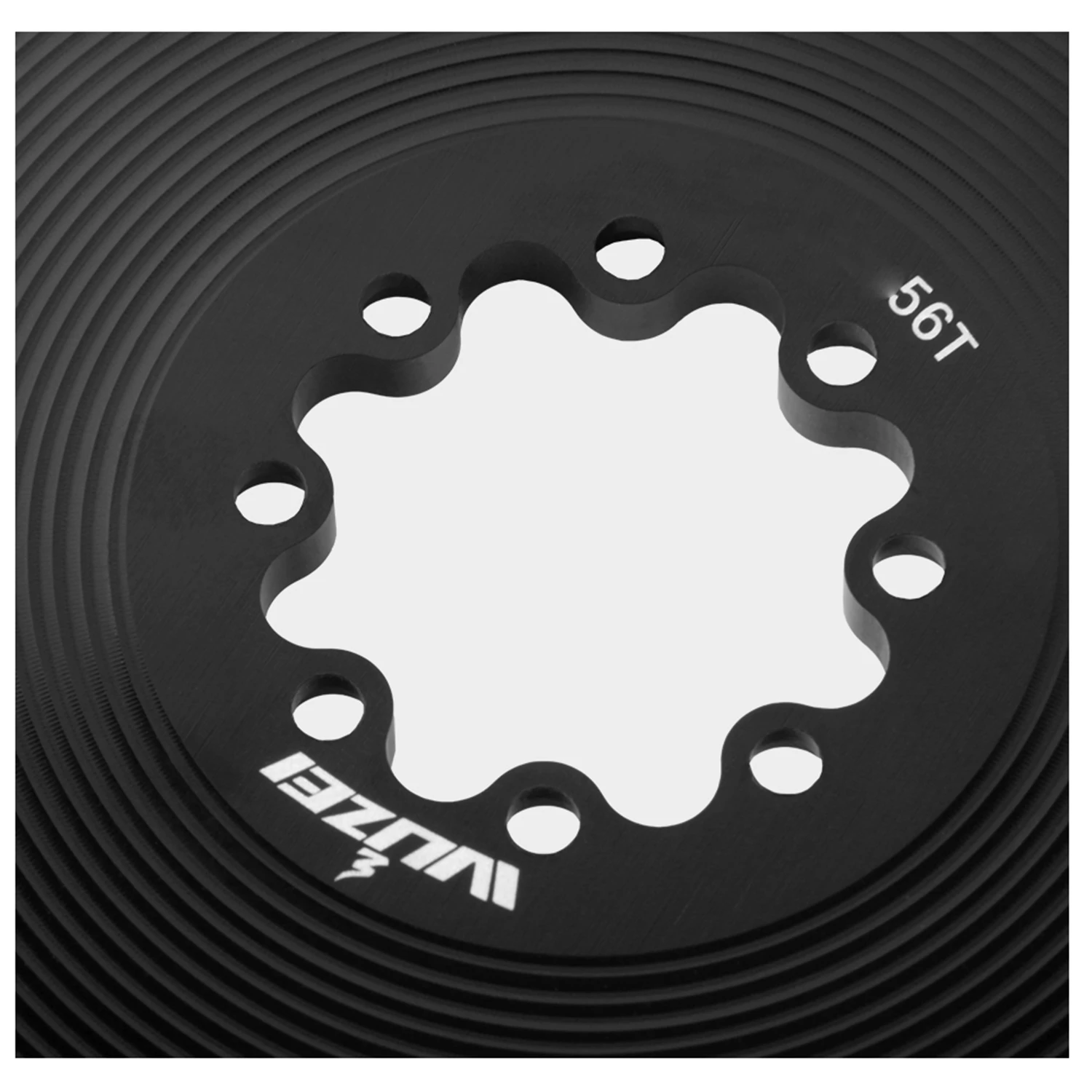 WUZEI Rennrad 8-Loch-Kettenblatt für SRAM AXS Force Red Flattop Kette 40T-58T 4,2mm Offset Fahrrad-Kettenblatt mit schmaler-breiter Krone – Detail 10