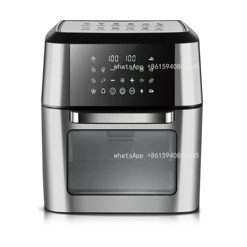 12L Large Capacity Air Fryer, Multifunctional Household Electric Fryer with Visual Smart Touchscreen, Oil-Free