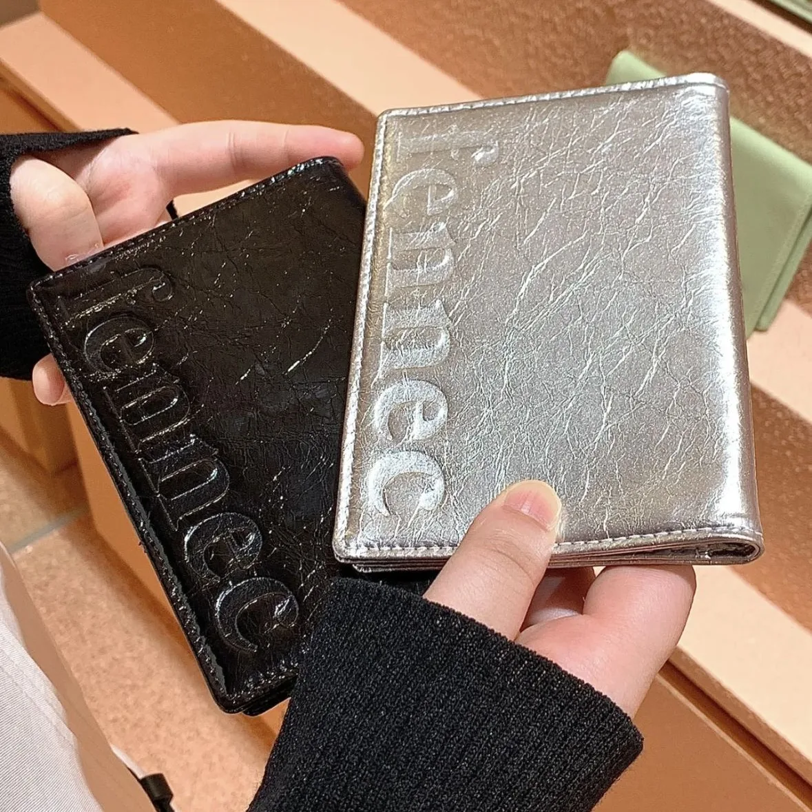 

Fenec Korean Passport Holder Wallet Travel Case Cover Multi Card Slot For Men Women Id Credit Card Organizer Purse
